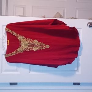 Women's Floral embroidery design top